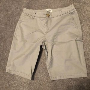 Light gray size 8 Bermuda shorts by liz clairborne